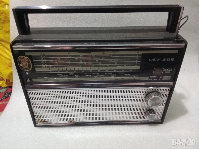 Ретро радио VEF 206 , снимка 1