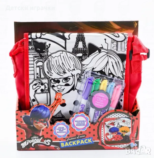 Чанта за оцветяване Калинката , снимка 1