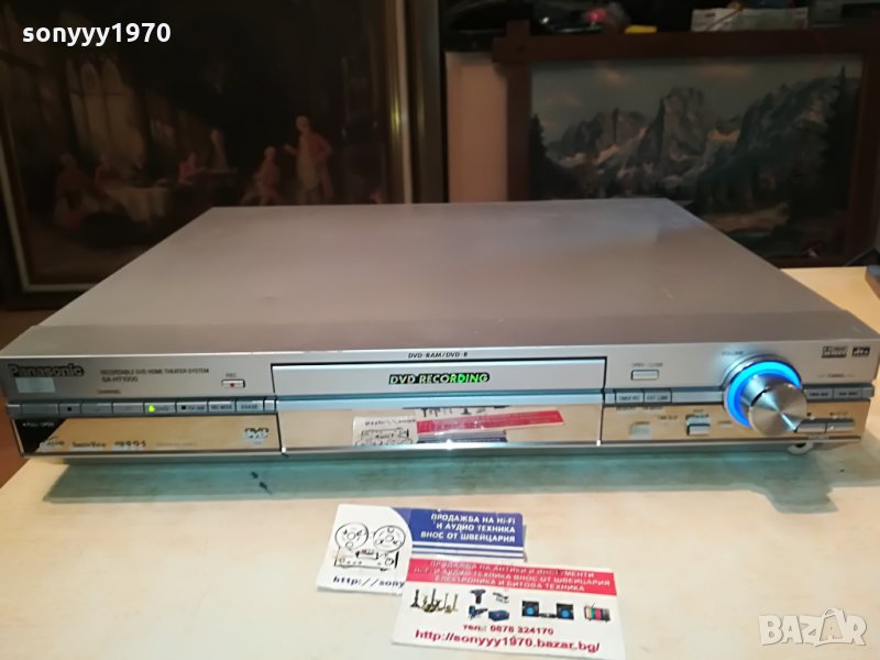 panasonic sa-ht1000 dvd recorder germany 0807211252, снимка 1