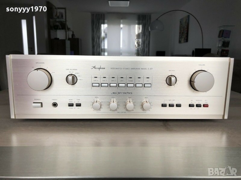 Accuphase E-207 made in japan-внос швеицария, снимка 1