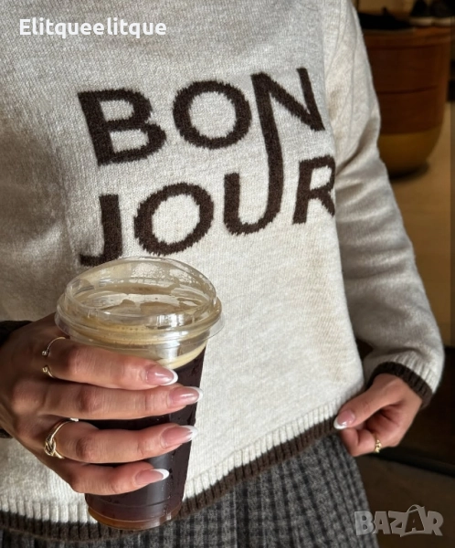 пуловер bonjur, снимка 1