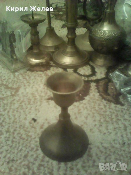 Бронзово свешниче 4234, снимка 1