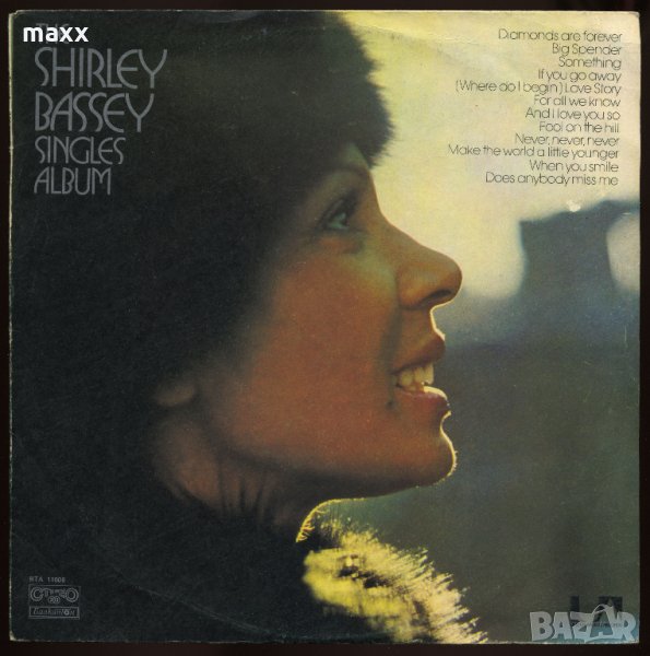 Грамофонна плоча Shirley Bassey Singles Album  ВТА 11008, снимка 1
