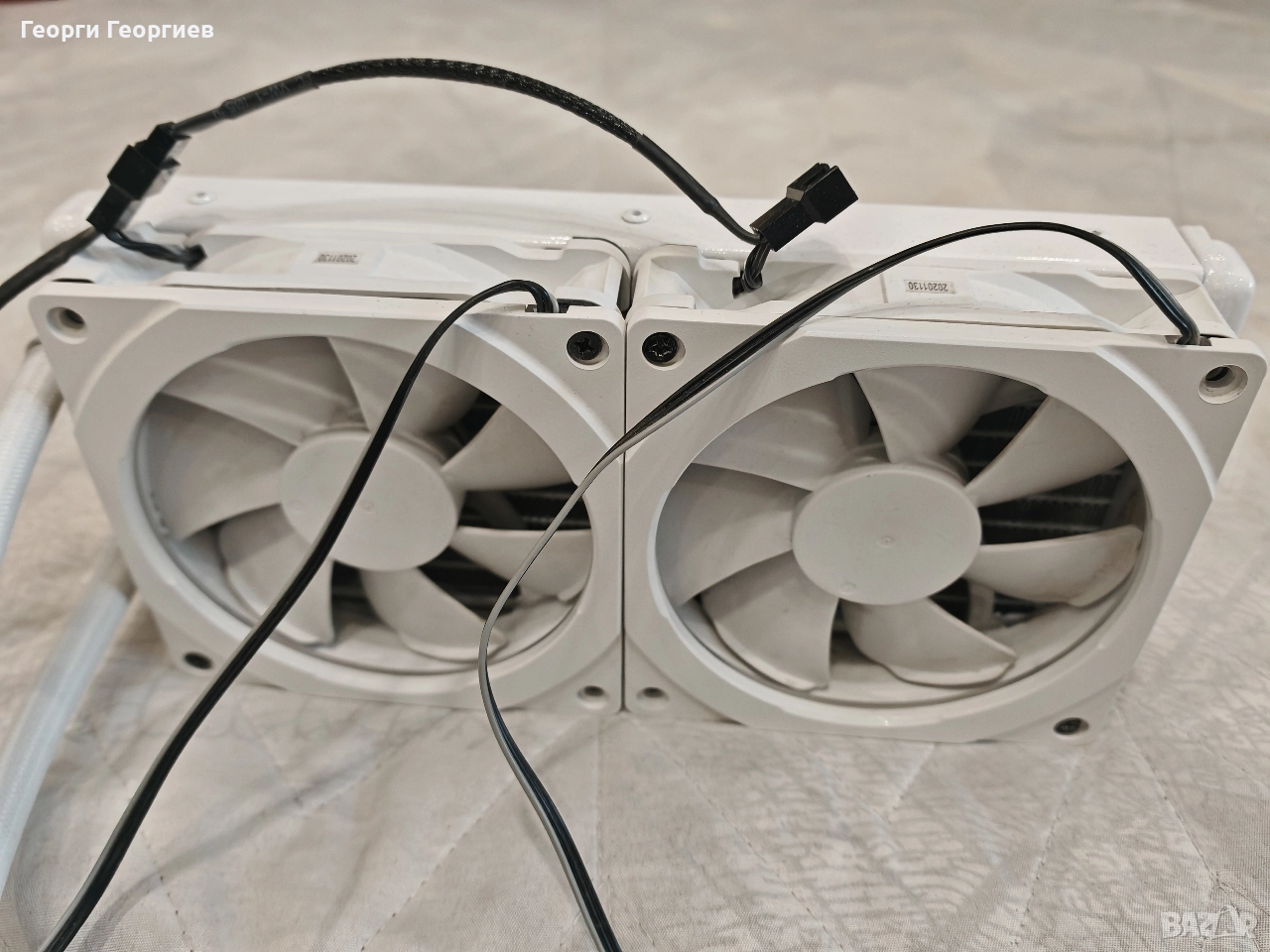 Водно охлаждане Phanteks Glacier One White, снимка 1