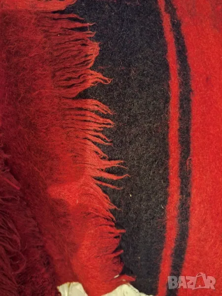 Ново одеало,валяно,100% вълна,винтидж излъчване , снимка 1