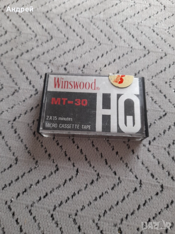 Стара микро касета Winswood, снимка 1