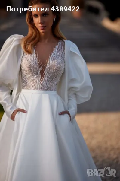 Сватбена  рокля Letizia by Luce Sposa, снимка 1