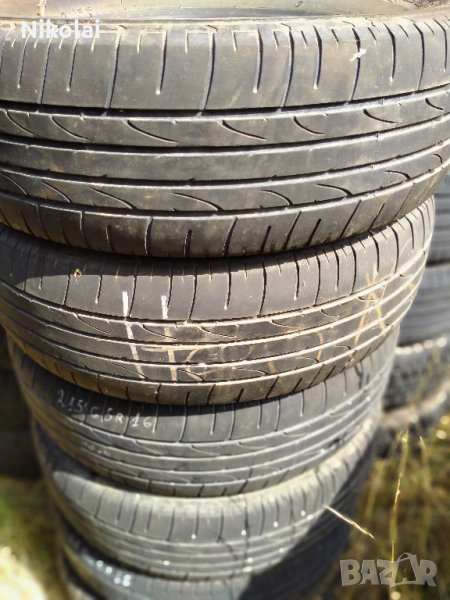 4бр летни гуми 215/65R16 Bridgestone, снимка 1