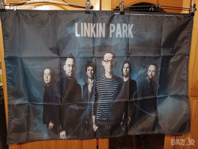Linkin Park Flag-60 см на 90 см, снимка 1