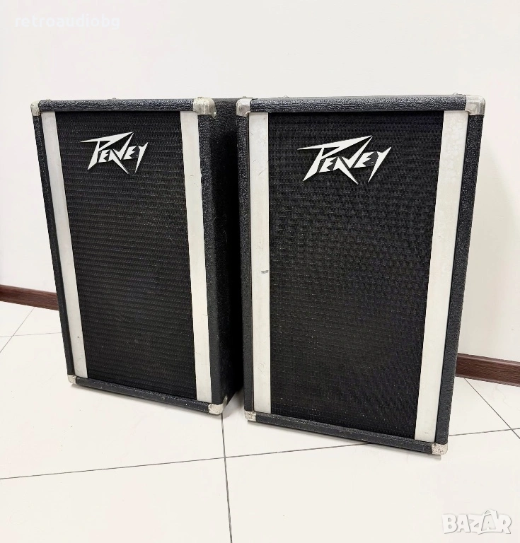 🔊Професионални ретро двулентови тонколони Peavey 112 PT PA - 100-200W - 12 инча бас🔊, снимка 1