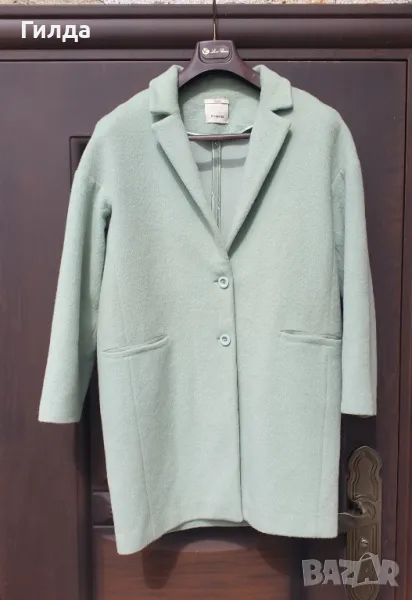 Pinko вълнено палто с алпака S налично, снимка 1