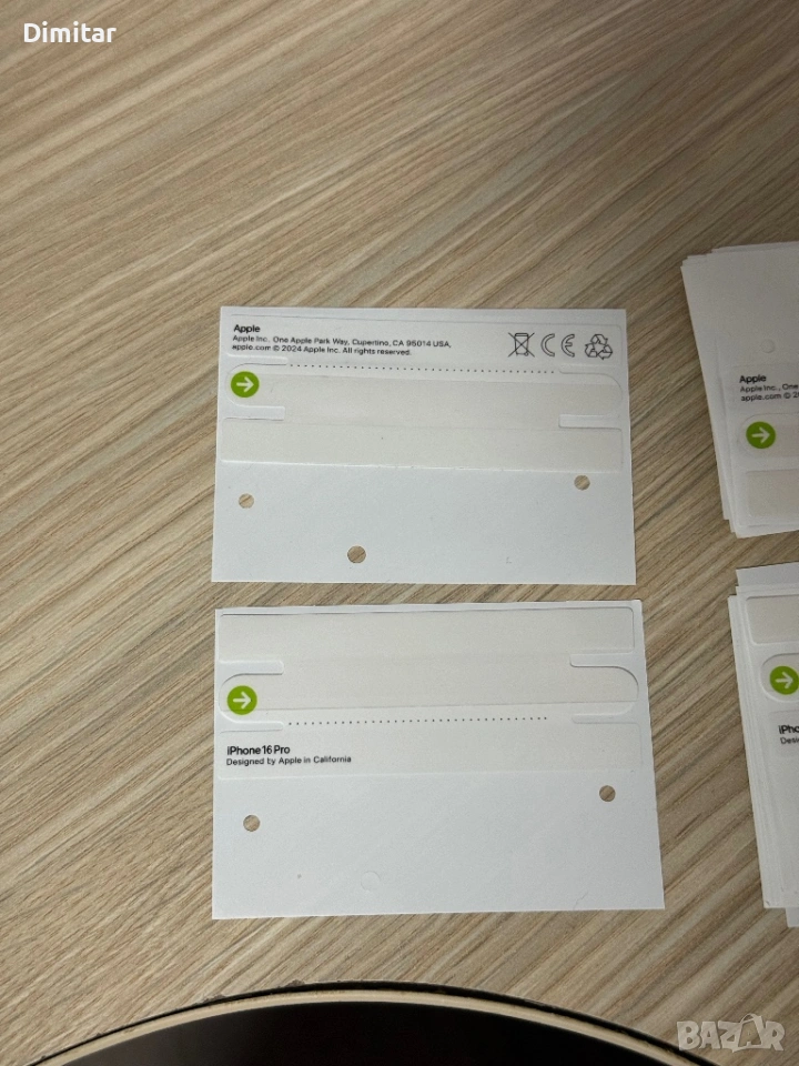 Стикери за iPhone 16 Pro кутия, снимка 1
