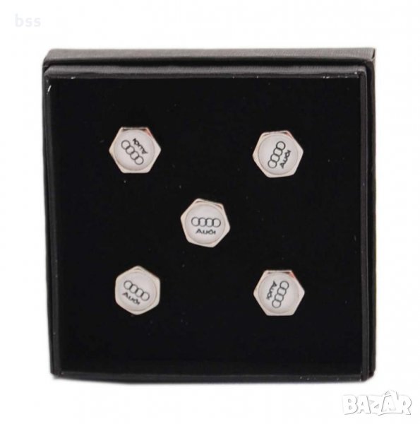 Код 40132 Капачки за вентили с логото на Ауди / Audi, снимка 1