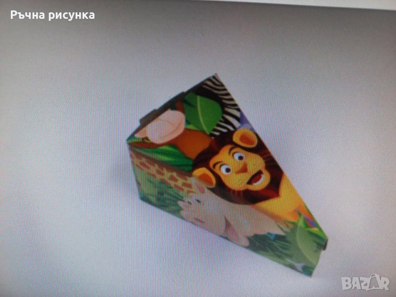 Парче хартиена торта Джунгла, снимка 1