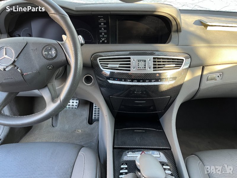 W216 W 216 Mercedes CL65 CL 65 AMG карбонов интериор H73 TRIM PIECES - CARBON HIGH GLOSS - 1500лв, снимка 1