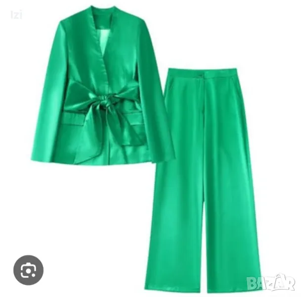 ЕЛЕГАНТЕН ДАМСКИ КОСТЮМ ZARA, снимка 1