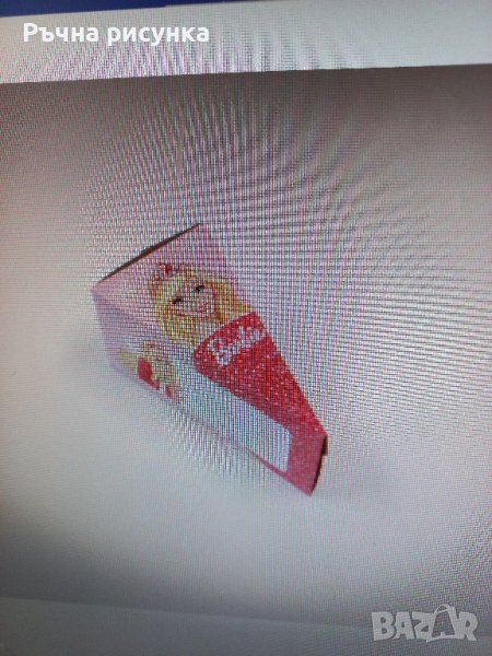 Парче хартиена торта тема Барби, снимка 1