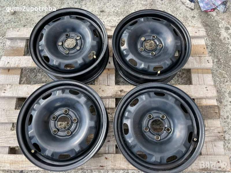 14 цола джанти 5х100 Skoda Rapid Seat Ibiza Volkswagen Polo 5J et38, снимка 1