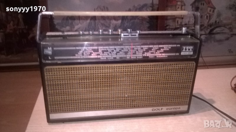 itt schaub-lorenz golf europa 103-made in germany-ВНОС ХОЛАНДИЯ, снимка 1