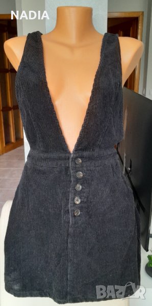 Черен джинсов сукман , снимка 1