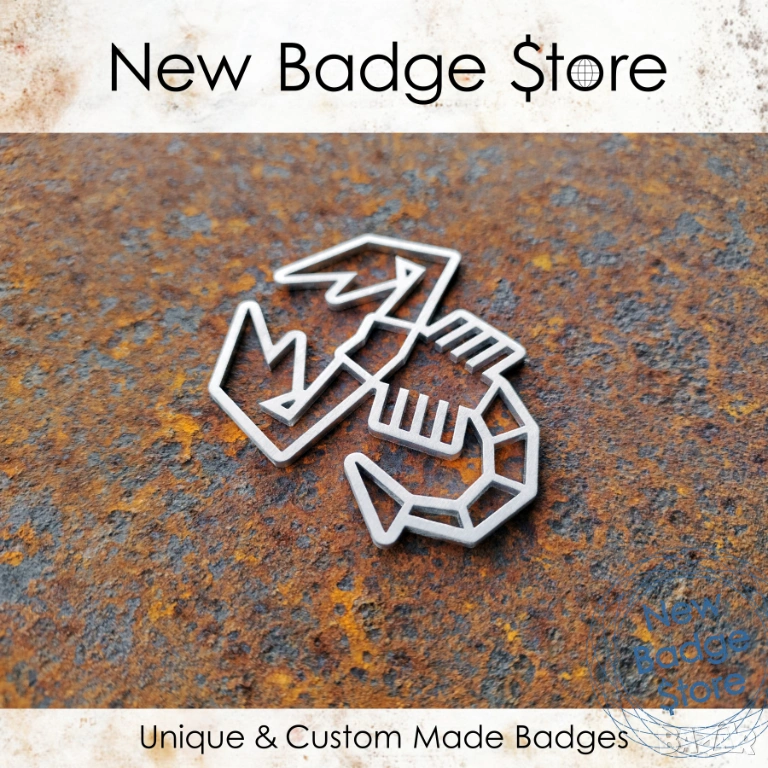 ABARTH АБАРТ метална авто емблема, снимка 1