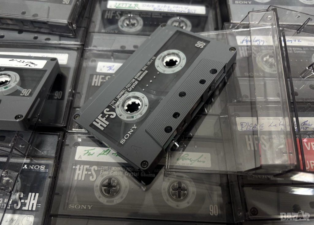 Аудио Касети SONY HF-S 90 Type I (NORMAL) Fine Cobalt Crystal Gamma, снимка 1