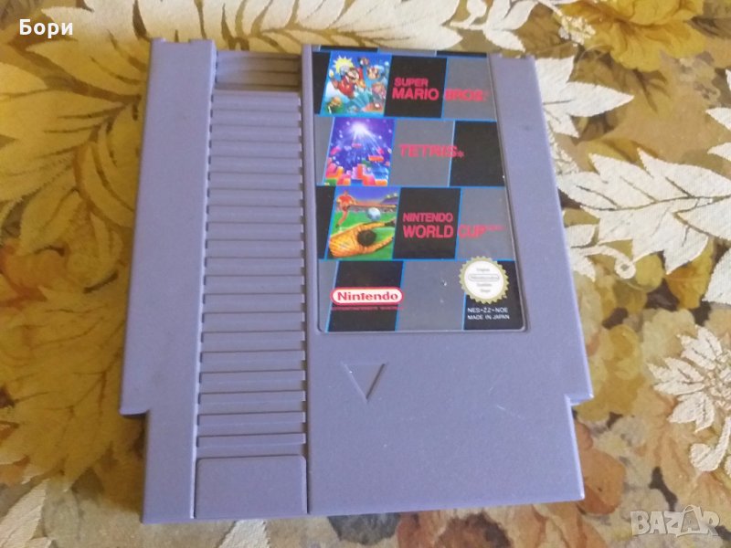 Super Mario Bros/Tetris/Nintendo World Cup  Nintendo NES, снимка 1