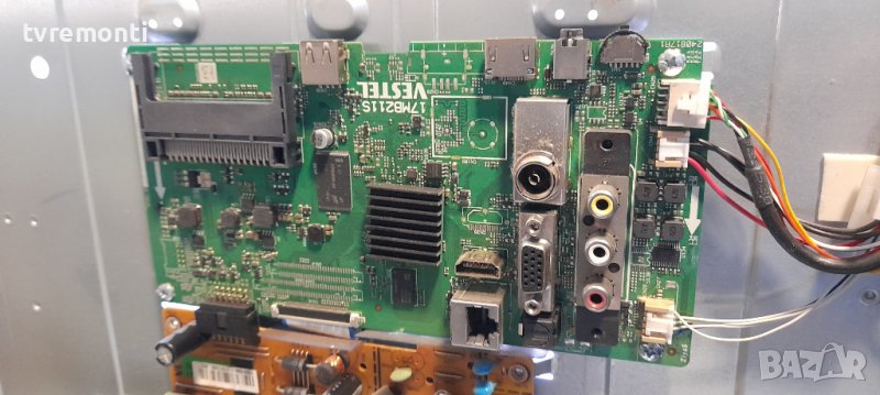 MAIN BOARD ,17MB211S , for 43 inc DISPLAY VES430UNDB-2D-N12 BOE FHD Tcon HV430FHB-N10  for TELEFUNKE, снимка 1