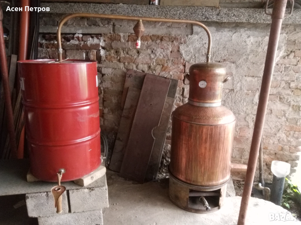 Меден казан за варене на ракия | 150л., снимка 1