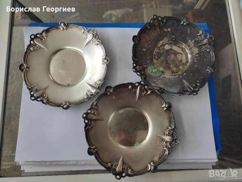 Три чинии за чаши за кафе WMF, снимка 1