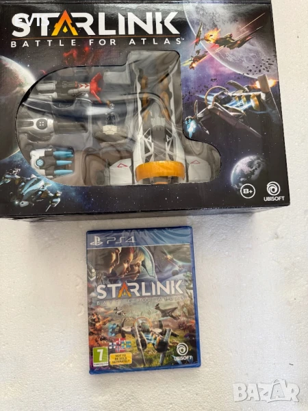 🎮 Продавам нов комплект Starlink: Battle for Atlas за PS4 – с диск и аксесоари! 🌌, снимка 1