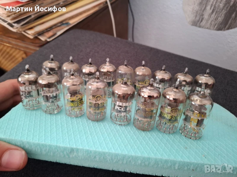 Радиолампи pcc88 tesla, снимка 1