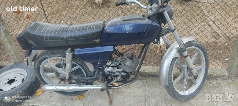 САКС 50. ДДР. 1979 г. Без документи. Ревизиран. Пали и върви. 700 лв. Немски оригинал. Двутактов. За, снимка 1