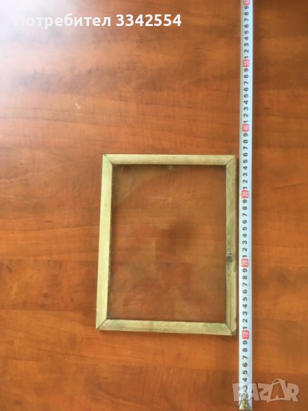 РАМКА ДЪРВО СТЪКЛО ЗА СНИМКА ИЛИ КАРТИНА, снимка 1