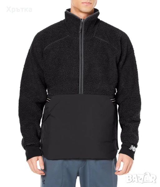 New Balance Q Speed Sherpa Anorak - Оригинално мъжко яке размер L, снимка 1