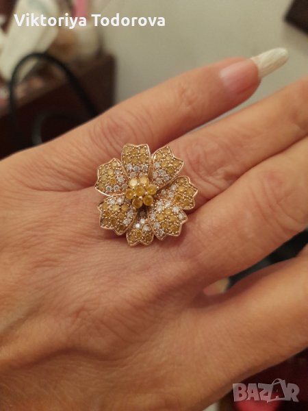 Уникален диамантен пръстен-2 каратов-САМО ЗА ОКТОМВРИ, снимка 1