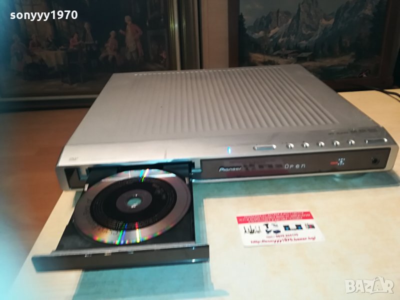 🛑pioneer xv-dv323 dvd/cd receiver 2104211215, снимка 1