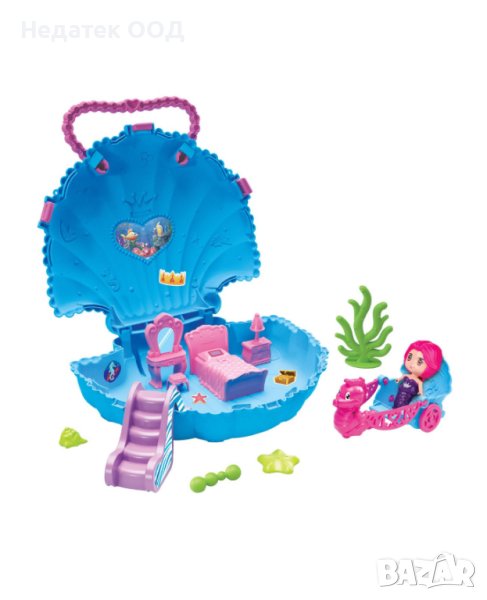 Детска играчка, Раковина, чанта с русалка, снимка 1