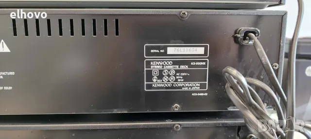 Стерео усилвател, дек, тунер, CD Kenwood, снимка 11 - Ресийвъри, усилватели, смесителни пултове - 48111814