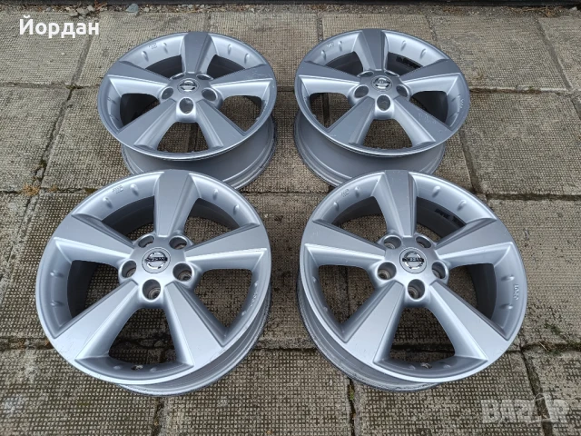 ОРИГИНАЛНИ джанти 17 '' 5x114,3 NISSAN QASHQAI J11 J10 / НИСАН Кашкай, снимка 3 - Гуми и джанти - 51238265