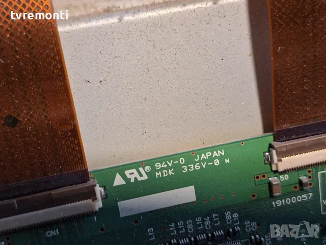 Платка T-CONTROL BOARD MDK336V-0 19100057 For 32 Inc Display AX080H003B for TOSHIBA 32AV505D, снимка 2 - Части и Платки - 47829222