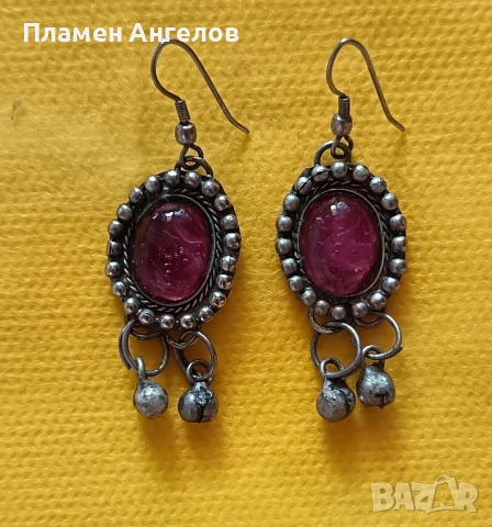 Стари посребрени обеци-рядка находка