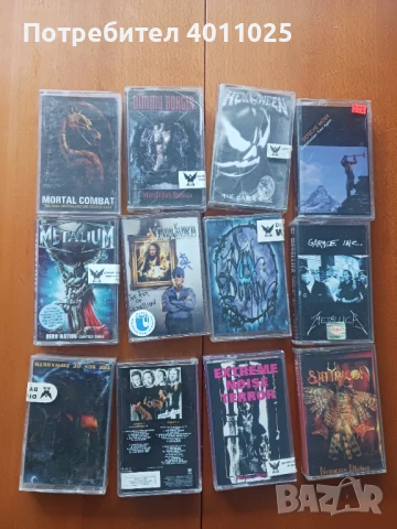 Лот 90 оригинални метал касетки, снимка 3 - Аудио касети - 50738443