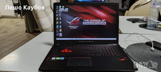 Геймърски Лаптоп ASUS ROG Strix GL702VM-17инча