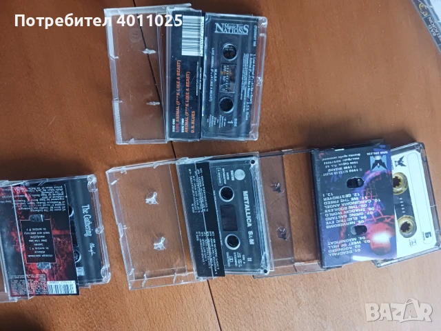 Лот 90 оригинални метал касетки, снимка 10 - Аудио касети - 50738443