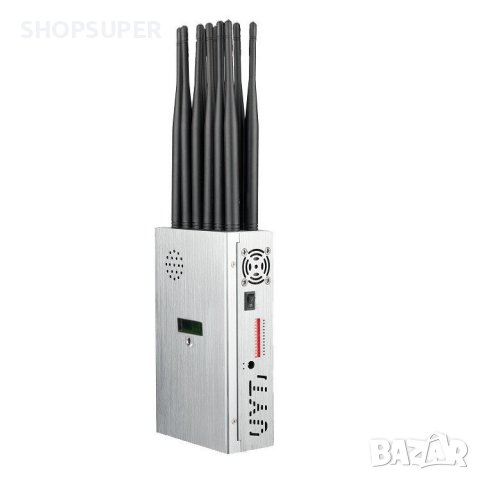 Заглушител с 16 антени за GSM,GPS,WiFi,5G,4G,VHf,UHF, снимка 2 - Друга електроника - 33914196