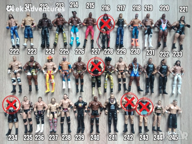 Екшън Фигурки WWE Кеч Pro-Wrestling Action Figures Dean Ambrose Hogan Cena, снимка 7 - Колекции - 46527048