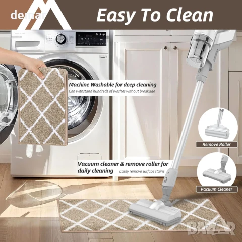 COSY HOMEER 15 броя противоплъзгащи полиестерни подложки за стълби, бежови, снимка 5 - Други стоки за дома - 50584719