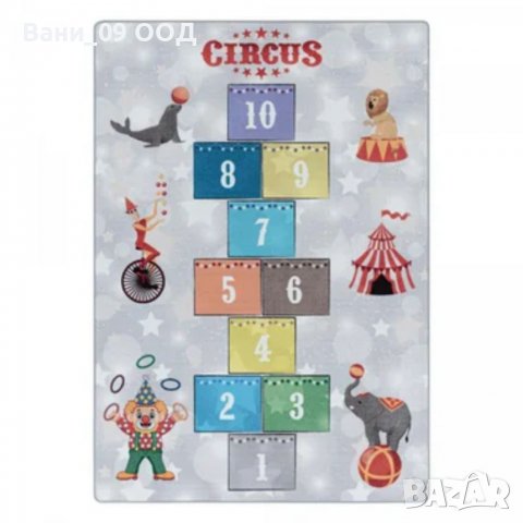 Детски килим "Цирк", снимка 5 - Килими - 36886388