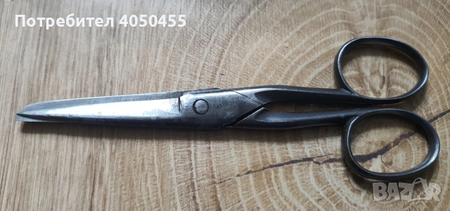 Стари ножици Mann & federlein solingen, снимка 2 - Други ценни предмети - 53574334